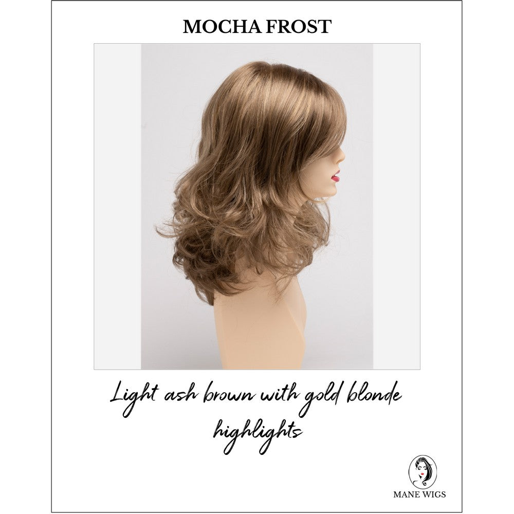 Sonia by Envy in Mocha Frost-Light ash brown with gold blonde highlights