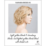 Load image into Gallery viewer, Sound by Ellen Wille in Sahara Beige-R-Light golden blonde &amp; strawberry blonde, and lightest golden blonde blend with shaded roots
