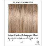 Load image into Gallery viewer, SS Biscuit (GF19-23SS)-Warm blonde with champagne blonde highlights and darker color depth at the root
