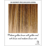 Load image into Gallery viewer, SS Honey Pecan (GF11-25SS)-Medium golden brown with golden and ash brown and medium brown roots
