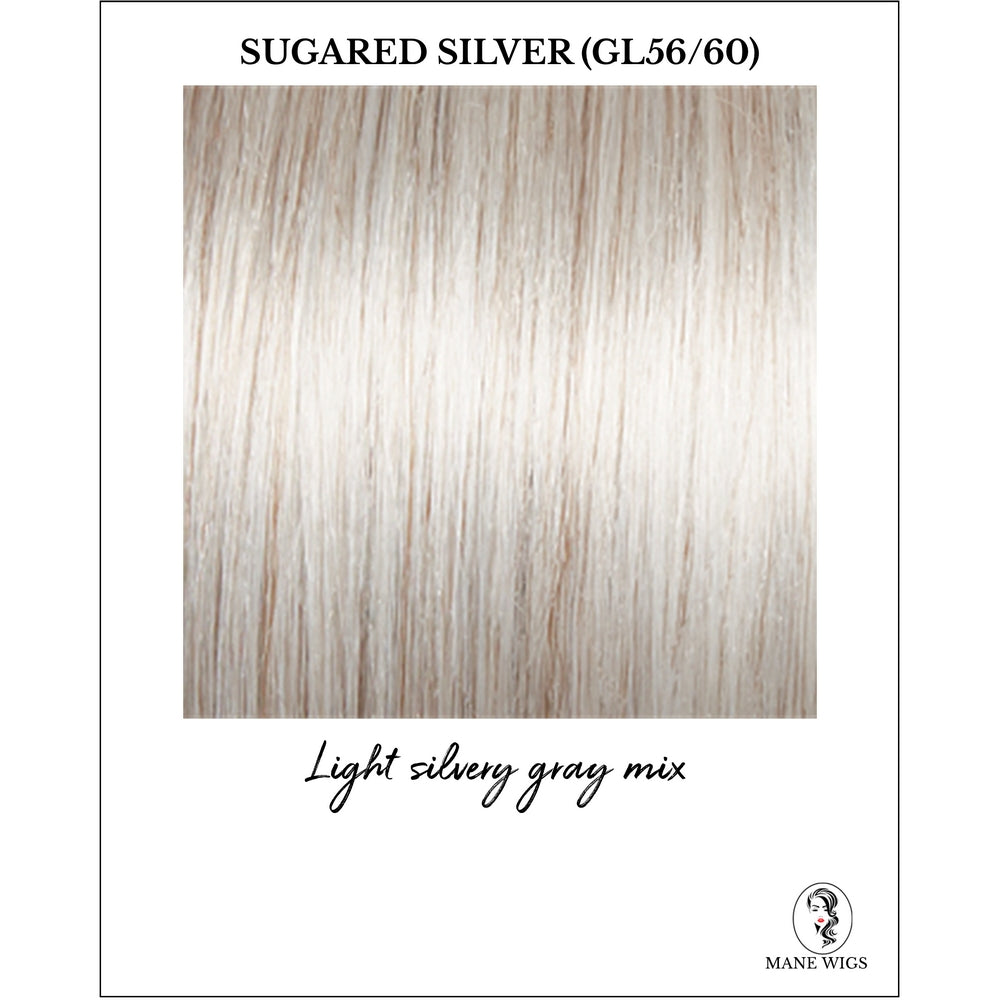 Sugared Silver (GL56/60)-Light silvery gray mix