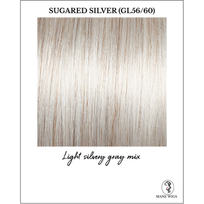 Sugared Silver (GL56/60)-Light silvery gray mix