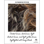 Load image into Gallery viewer, Summer Fever-Darkest brown, dark brown, light chestnut brown, and light golden brown, highlighted with honey blonde
