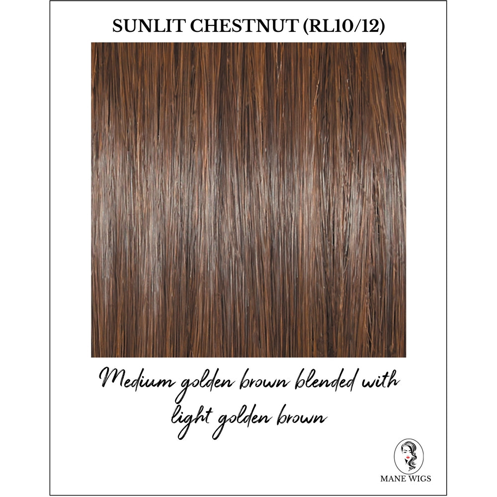 Sunlit Chestnut (RL10/12)-Medium golden brown blended with light golden brown