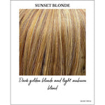 Load image into Gallery viewer, Sunset Blonde-Dark golden blonde and light auburn blend
