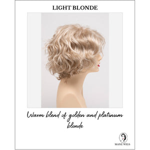 Suzi by Envy in Light Blonde-Warm blend of golden and platinum blonde
