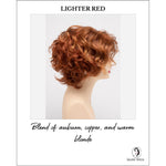 Load image into Gallery viewer, Suzi by Envy in Lighter Red-Blend of auburn, copper, and warm blonde
