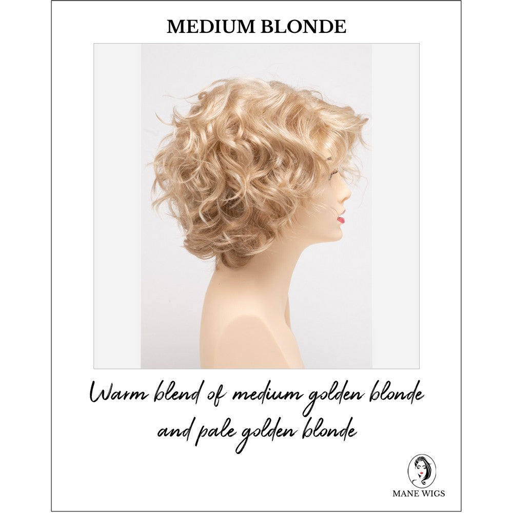 Suzi by Envy in Medium Blonde-Warm blend of medium golden blonde and pale golden blonde