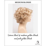 Load image into Gallery viewer, Suzi by Envy in Medium Blonde-Warm blend of medium golden blonde and pale golden blonde
