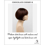 Load image into Gallery viewer, Tandi By Envy in Chocolate Cherry-R-Medium dark brown with auburn and copper highlights and dark brown roots
