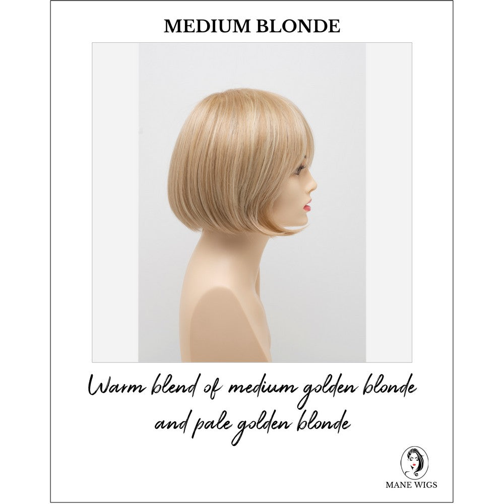 Tandi By Envy in Medium Blonde-Warm blend of medium golden blonde and pale golden blonde