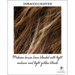 Load image into Gallery viewer, Tobacco Lighted-Medium brown base blended with light auburn and light golden blonde
