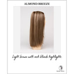 Load image into Gallery viewer, Veronica By Envy in Almond Breeze-Light brown with ash blonde highlights
