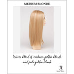 Load image into Gallery viewer, Veronica By Envy in Medium Blonde-Warm blend of medium golden blonde and pale golden blonde
