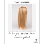 Load image into Gallery viewer, Veronica By Envy in Vanilla Butter-Medium golden blonde blended with medium honey blonde

