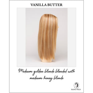 Veronica By Envy in Vanilla Butter-Medium golden blonde blended with medium honey blonde