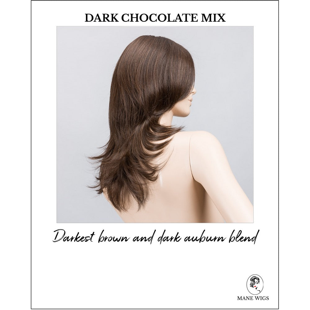 Voice Large wig by Ellen Wille in Dark Chocolate Mix-Darkest brown and dark auburn blend