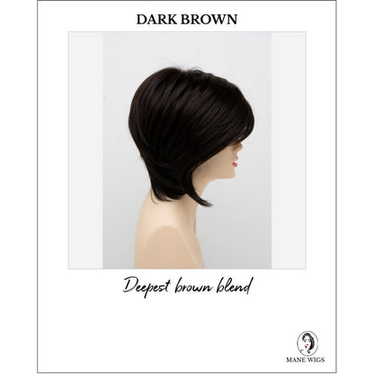 Whitney By Envy in Dark Brown-Deepest brown blend