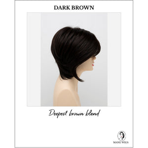 Whitney By Envy in Dark Brown-Deepest brown blend
