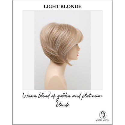 Whitney By Envy in Light Blonde-Warm blend of golden and platinum blonde