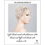 Load image into Gallery viewer, Yoko wig by Ellen Wille in Platin Blonde-R-Light blonde mixed with platinum white blonde and light ash blonde with medium roots
