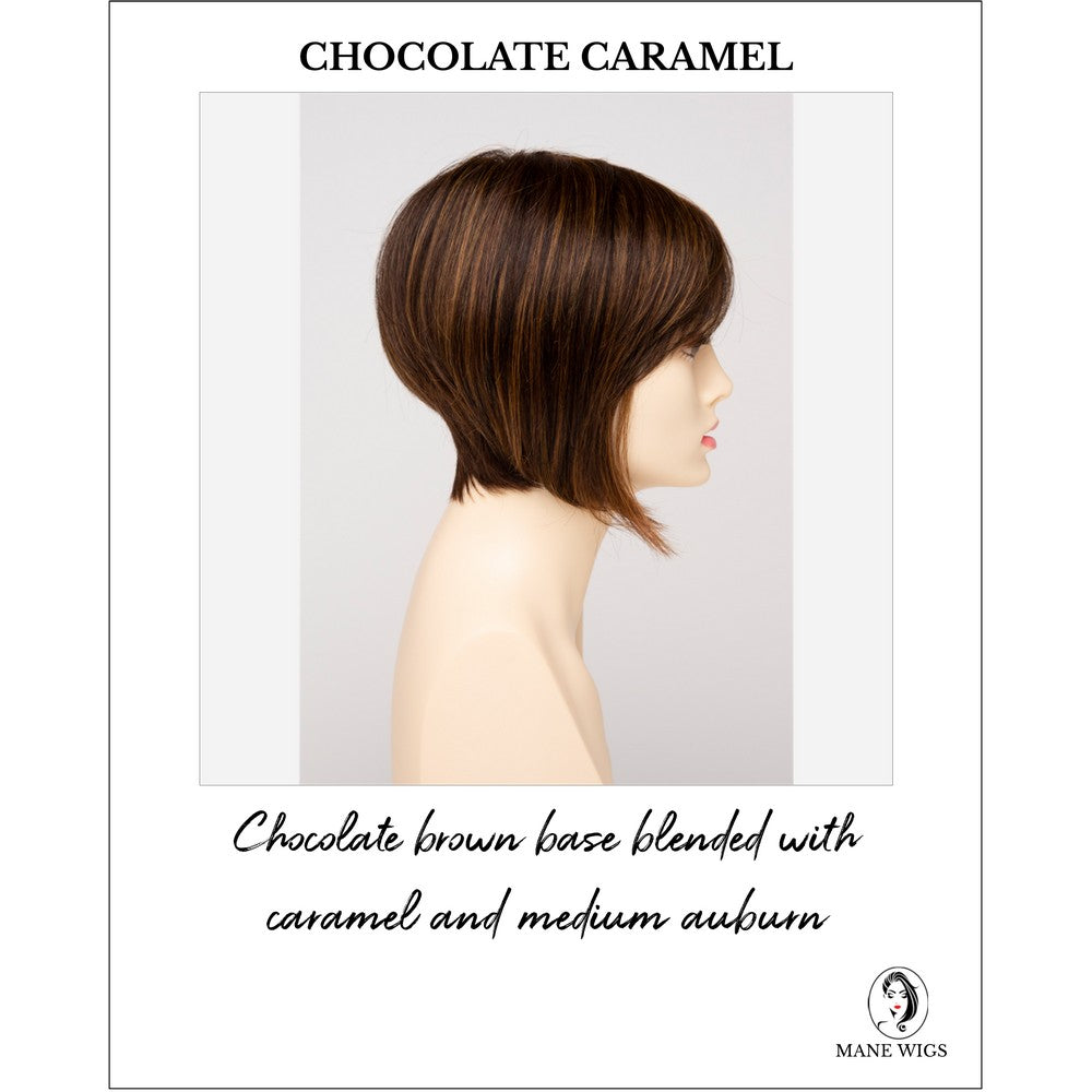 Yuri By Envy in Chocolate Caramel-Chocolate brown base blended with caramel and medium auburn