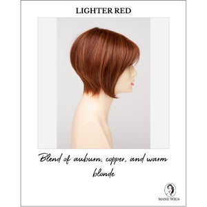 Yuri By Envy in Lighter Red-Blend of auburn, copper, and warm blonde