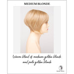 Load image into Gallery viewer, Yuri By Envy in Medium Blonde-Warm blend of medium golden blonde and pale golden blonde
