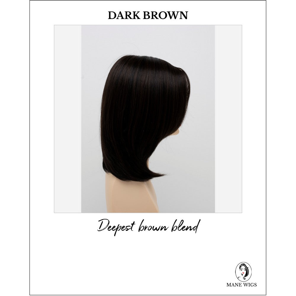 Zoey By Envy in Dark Brown-Deepest brown blend