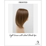 Load image into Gallery viewer, Zoey By Envy in Frosted-Light brown with wheat blonde tips
