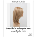 Load image into Gallery viewer, Zoey By Envy in Medium Blonde-Warm blend of medium golden blonde and pale golden blonde
